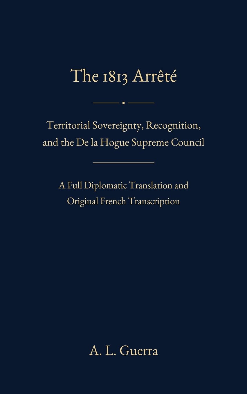 Cover of The 1813 Arrêté
