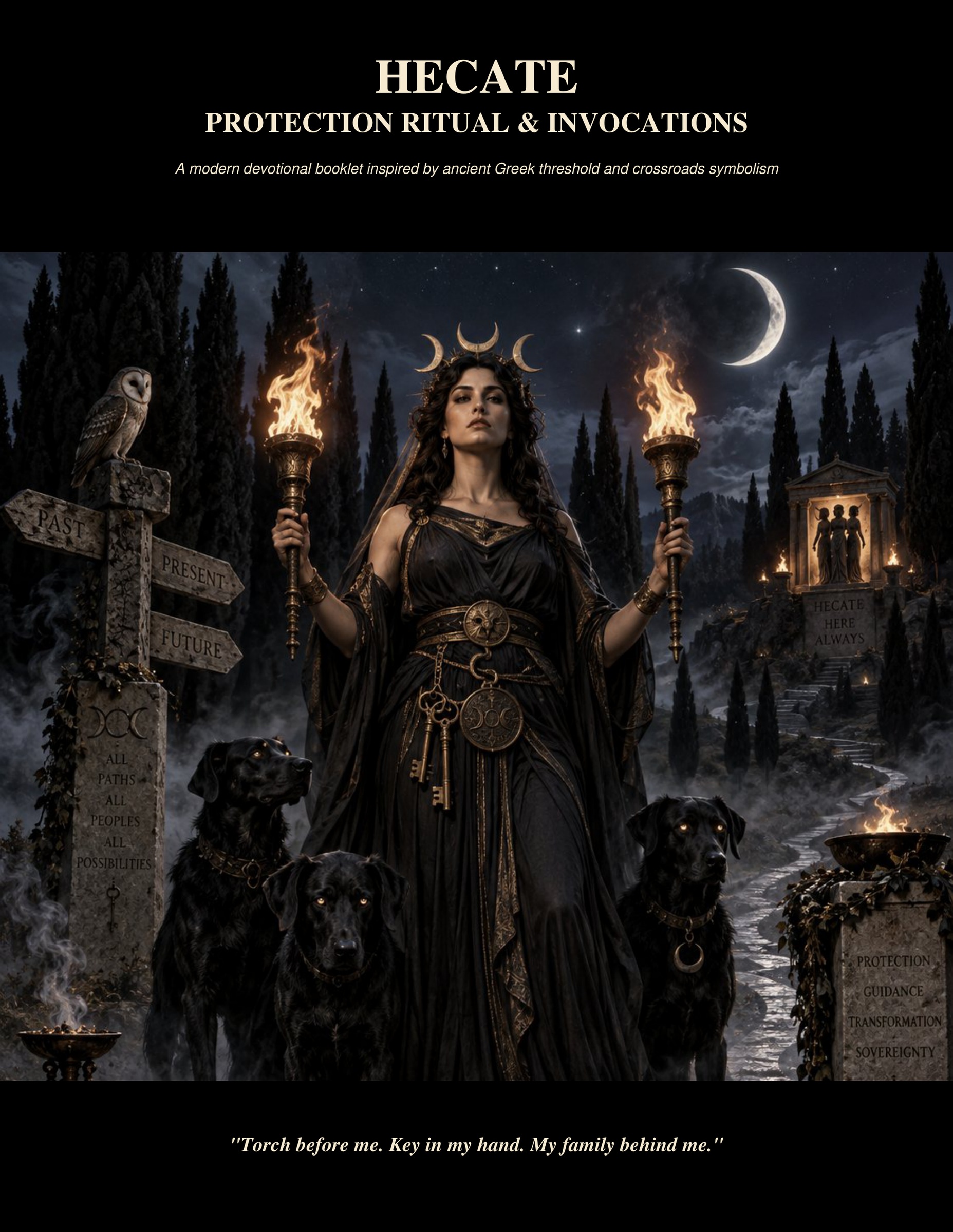 Cover of Hecate Protection Ritual & Invocations