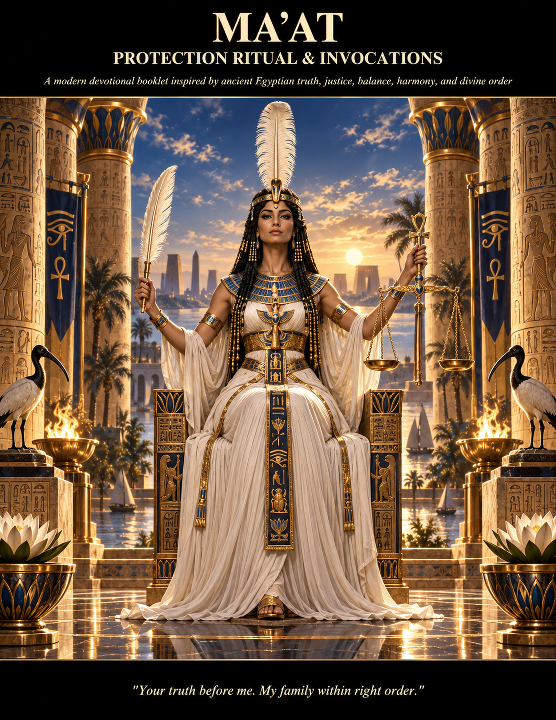 Cover of Ma'at Protection Ritual & Invocations