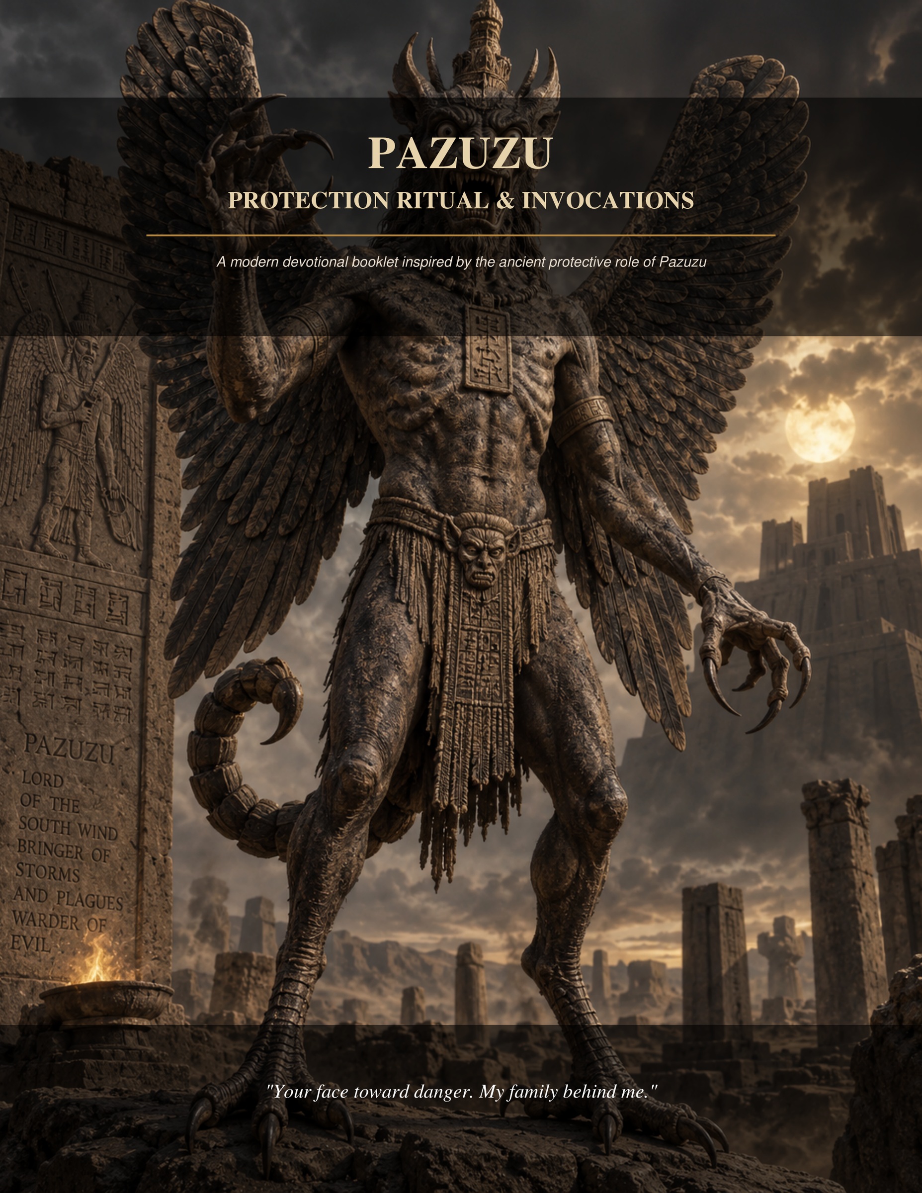 Cover of Pazuzu Protection Ritual & Invocations