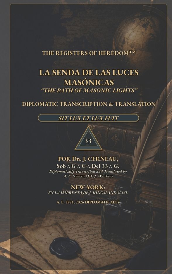 Cover of La Senda de las Luces Masónicas